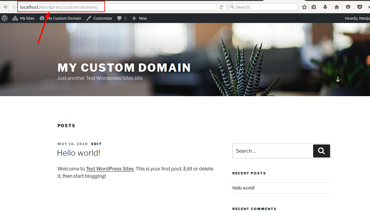 Introduction to wordpress multisite with an example