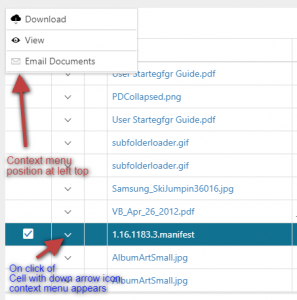 Customize context menu position in Devextreme datagrid Webner Blogs ...