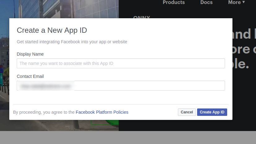 Login With Facebook in PHP